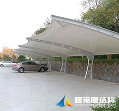 买膜结构充电棚,广州程诺膜更实惠